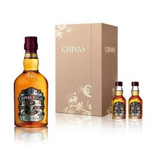 芝华士12年苏格兰威士忌礼盒装 （已下架）-英国原产
