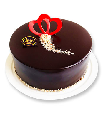 元祖巧克力蛋糕-单纯的心 （已下架）-6寸,8寸,10寸可选