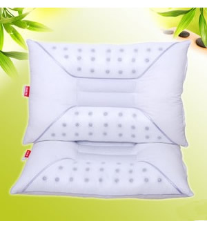 福寿双全 决明子羽丝绒磁力健康枕（一对） （已下架）-磁疗枕芯 保健颈椎枕头