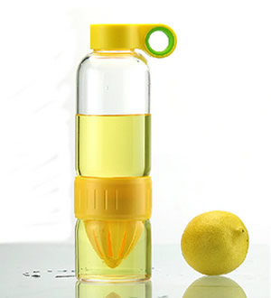 创意柠檬玻璃杯 （已下架）-每天喝点果汁，身体岂不活力