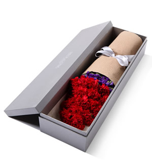 醉思念 （已下架）-精品礼盒、红色康乃馨19枝
