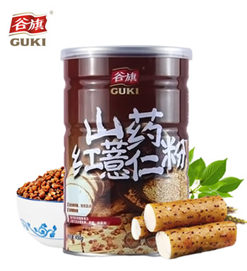 谷旗山药红薏仁粉 （已下架）-台湾原装进口，低温烘焙熟粉