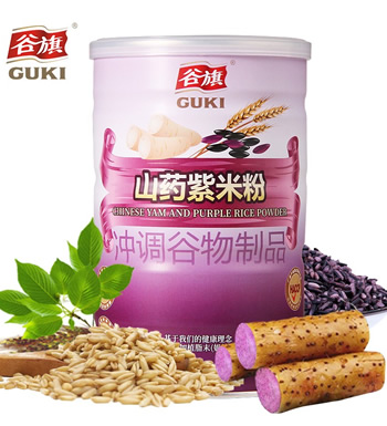 台湾 山药紫米粉 早餐代餐粉 （已下架）-保持食材自然源味 不添加