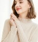 女士 纯山羊绒毛衣 - 多色可选 100%羊绒 轻盈保暖绒柔