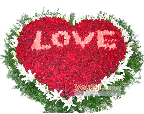 爱你一生一世_1314枝红玫瑰送中国-鲜花送中国-游子礼大陆