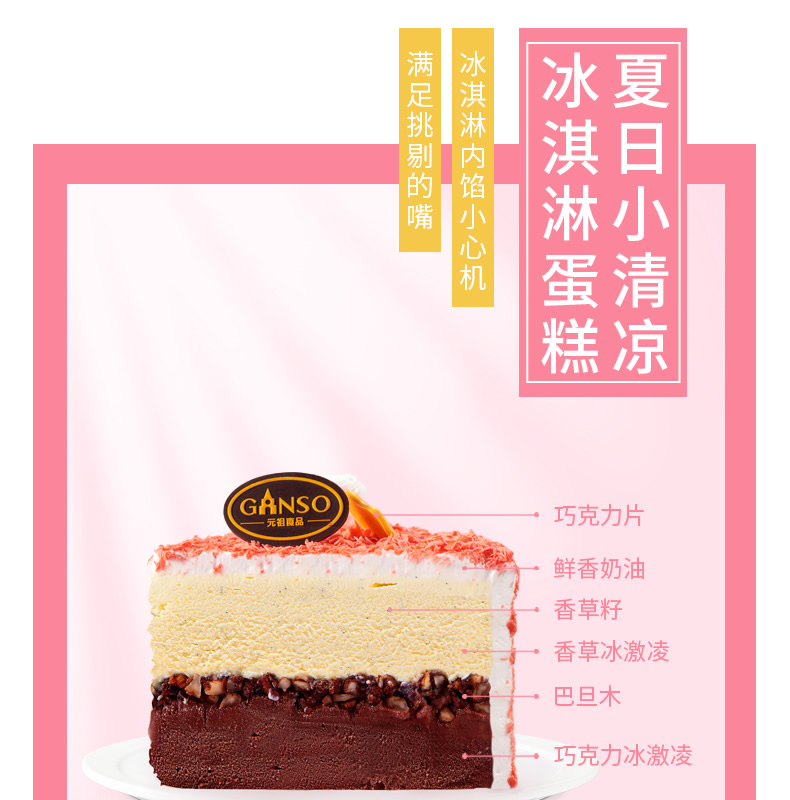 元祖冰淇淋蛋糕星星许愿