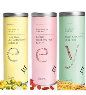 一花一世界-桂花茶 菊花茶  枸杞茶