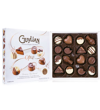 吉利莲经典巧克力礼盒 （已下架）-比利时GuyLian 8种不同口味