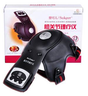 膝关节理疗仪-电热膝盖按摩器 男女通用