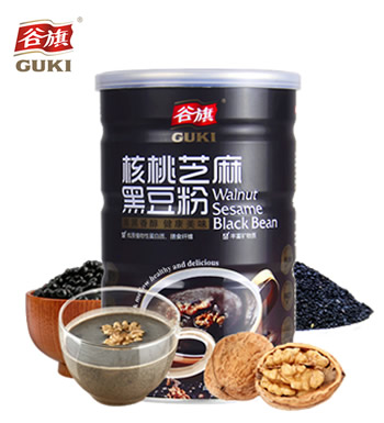 谷旗核桃芝麻黑豆粉 （已下架）-台湾原装进口，百补黑为首