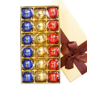 Lindt瑞士莲 软心巧克力 （已下架）-三种口味 礼盒装