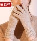 恒源祥 100%羊绒手套 - 加绒加厚 秋冬保暖